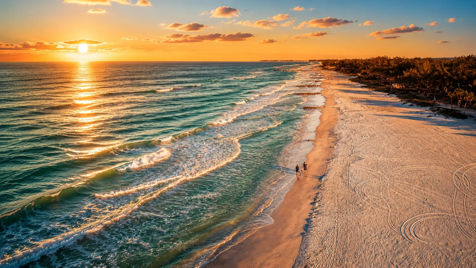 Bradenton Beach sunset for rental rules guide