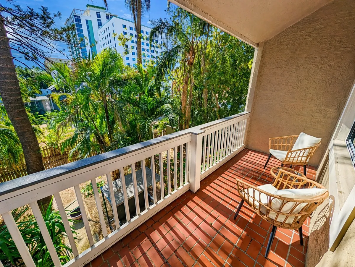 Balcony view at the Mangrove Bay Radiant Retreat
